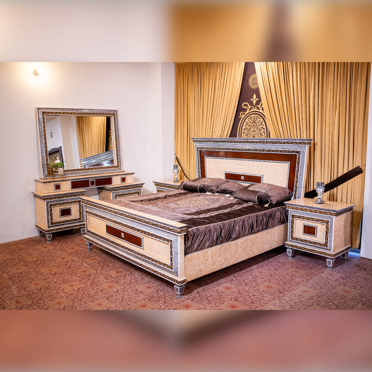 Italian Style Bed Set