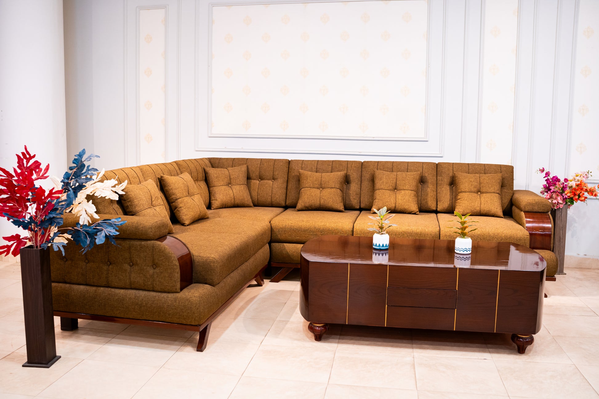 Highgloss 2 Corner Sofa