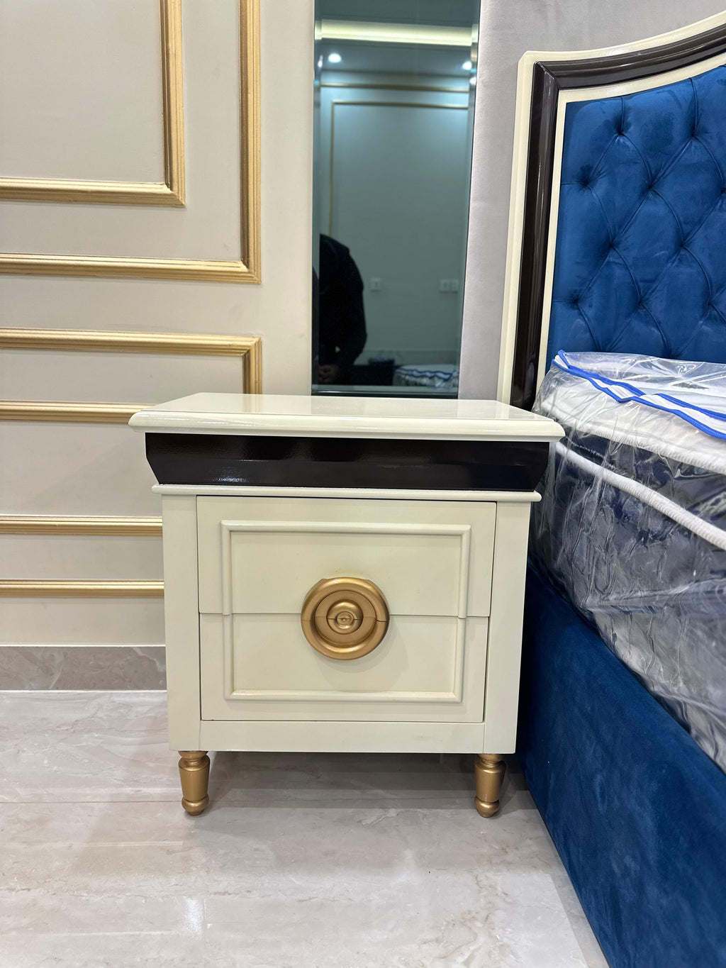 Double Bed Set As Per Pic Blue